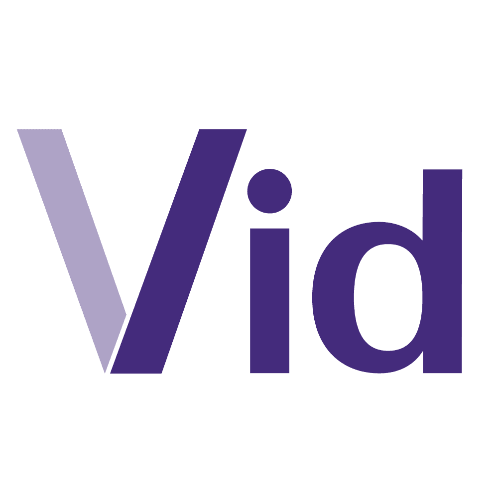 Logo do site Vid